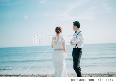 海邊婚禮肖像 61404735
