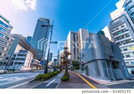 日本東京的城市景觀:虎之門2丁目西附近的景色 日本東京的城市景觀:虎之門2丁目西附近的景色 61405235