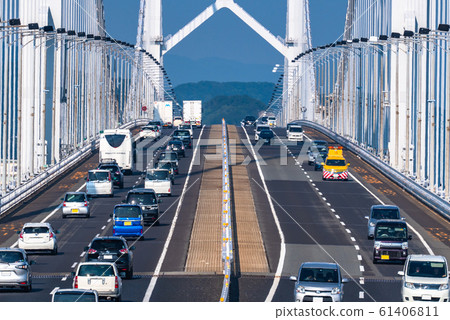"Tokushima" Onaruto Bridge, traffic image 61406811
