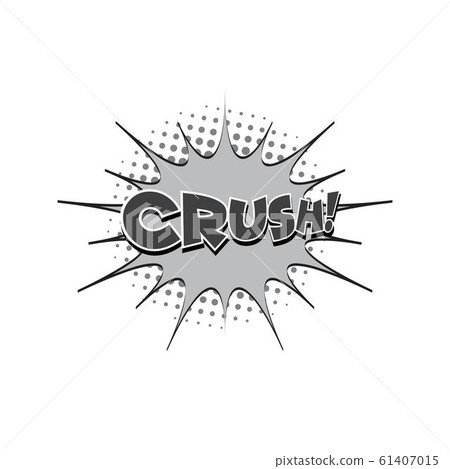 Comic Text, Pop Art style illustration 61407015
