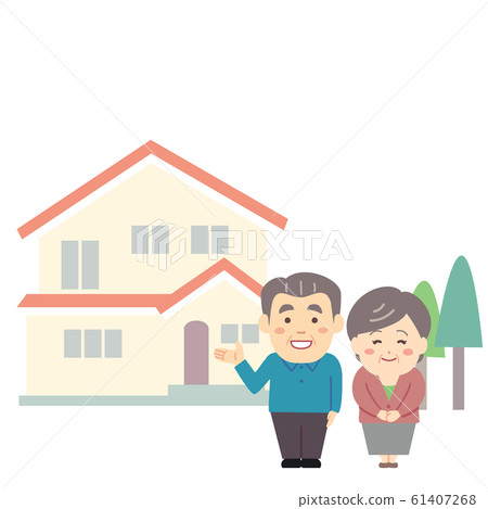 Old couple moved 61407268