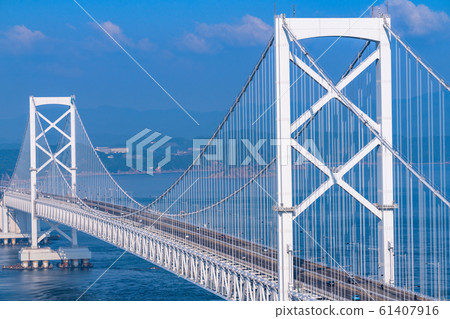 《德島縣》夏天的鳴門大橋/鳴門海峽 61407916