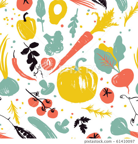 Vegetable pattern, healthy lifestyle eating. Vegetable pattern, healthy lifestyle eating. 61410097