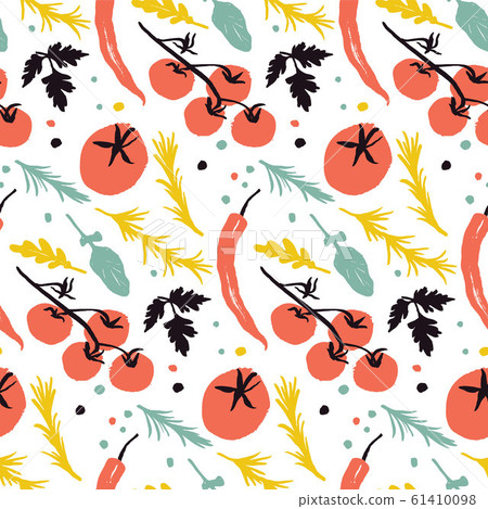 Vegetable pattern, healthy lifestyle eating. Vegetable pattern, healthy lifestyle eating. 61410098