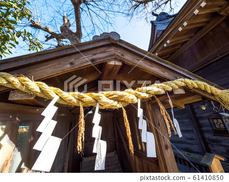 神社的rope繩（茨城縣取手市） 61410850