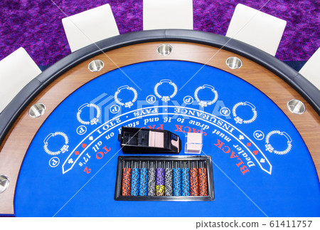 賭場紅外圖像素材紙牌遊戲 61411757