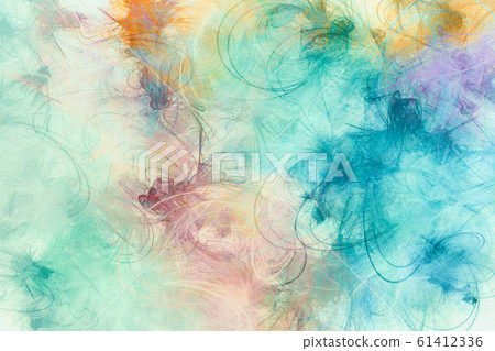 Artistic Painting Background Random Paint Stock Illustration 61412336 Pixta