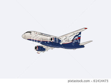 Airplane, SSJ-100, Superjet, aviation 61414473