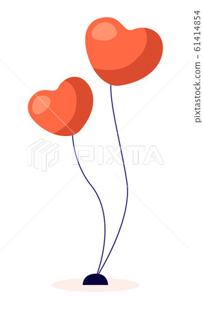 Heart Shaped Helium Balloons for Celebration Event 61414854