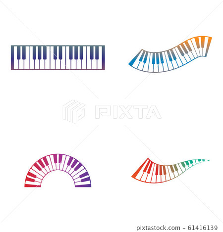 Keyboard piano vector Musical instrument Keyboard piano vector Musical instrument 61416139