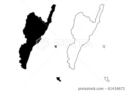Taitung County map vector.... Taitung County map vector.... 61416672