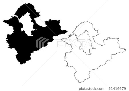 New Taipei City map vector.... New Taipei City map vector.... 61416679