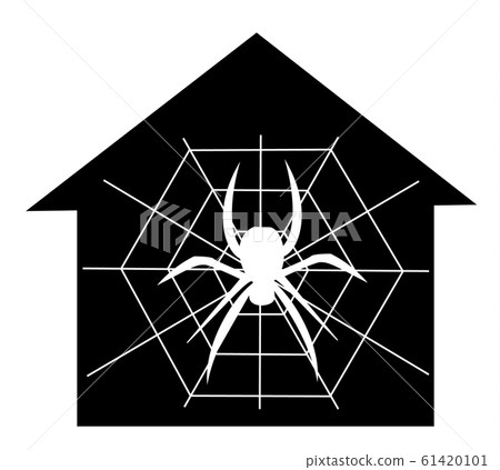 Vacant house illustration material Vacant house illustration material 61420101