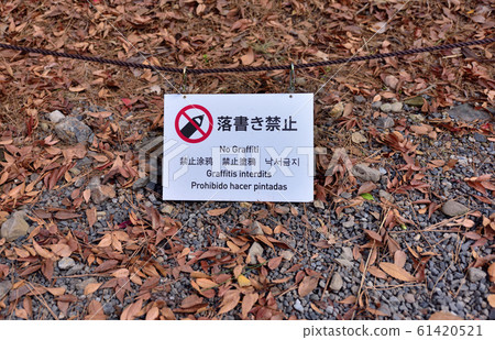 No graffiti sign No graffiti sign 61420521