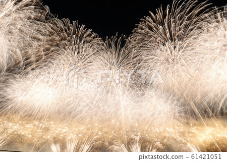 充滿夜空的秋煙花 61421051