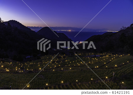(靜岡縣)西伊豆松崎町石部照明冬季照明 (靜岡縣)西伊豆松崎町石部照明冬季照明 61421191