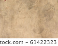 dust footprint on wooden pallet  61422323