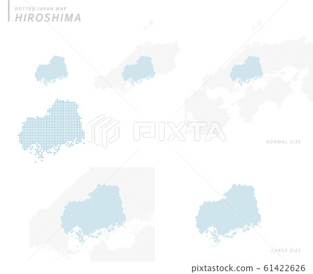 矢量 地圖 點 61422626