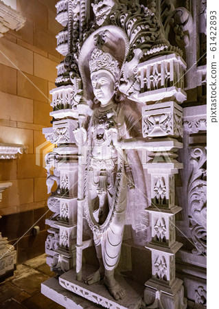 Hindu temple BAPS Shri Swaminarayan Mandir New Jersey, USA 61422893