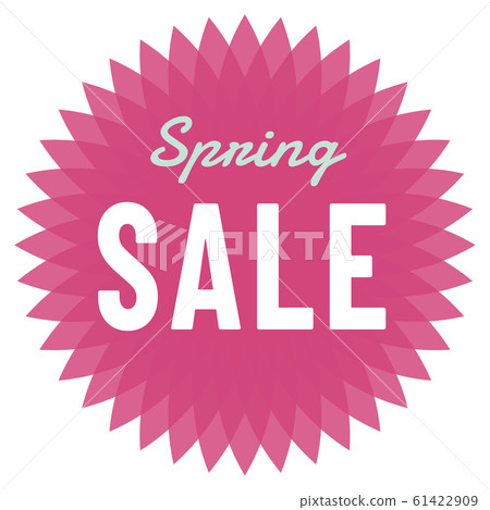 Spring sale mark Spring sale mark 61422909