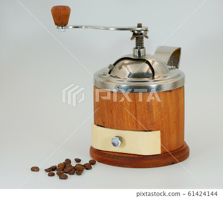 vintage manual retro coffee grinder 61424144