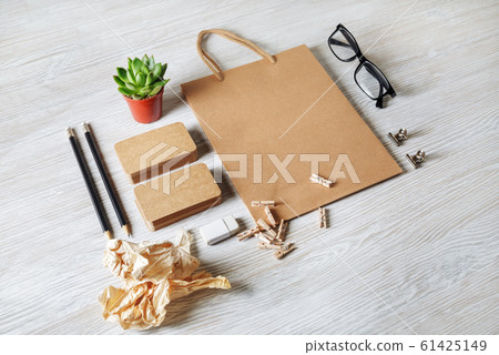 Blank retro stationery 61425149