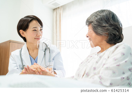病房諮詢女醫生醫學形象 61425314