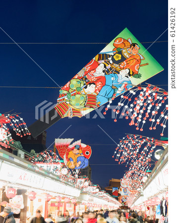 新年淺草仲見世街 新年淺草仲見世街 61426192