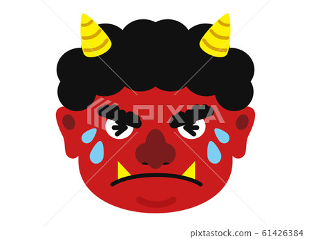 Illustration: Oni Oni Setsubun Bean Maki Material Facial Expression Face Red Demon Aka Oni Red Aka (with Vector) Illustration: Oni Oni Setsubun Bean Maki Material Facial Expression Face Red Demon Aka Oni Red Aka (with Vector) 61426384