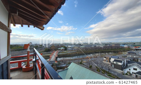 Cheongju Castle view from the castle tower 61427465
