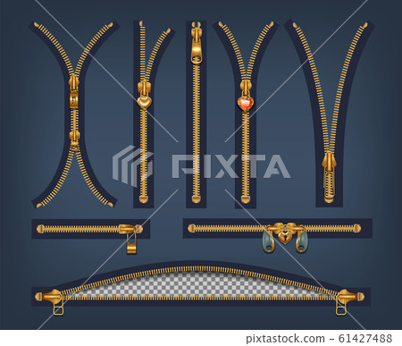 Zipper Clasps Set 61427488