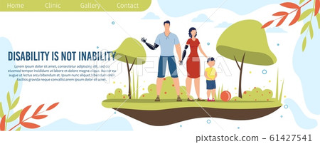 Psychological Rehabilitation Course Vector Webpage 61427541