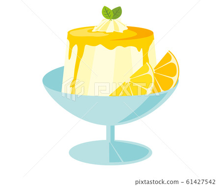 Bavaroa panna cotta orange spoon Bavaroa panna cotta orange spoon 61427542