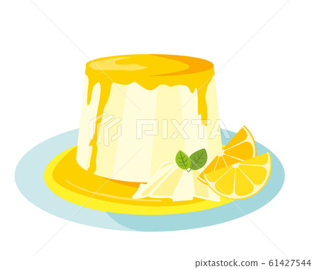 Bavaroa panna cotta orange spoon 61427544