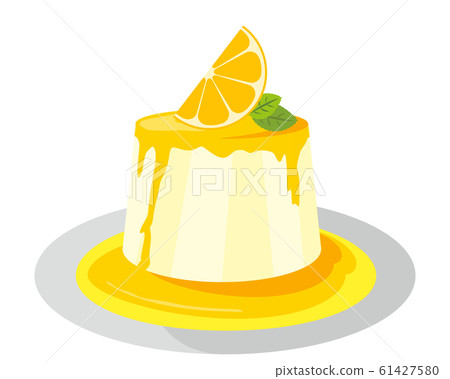 Bavaroa panna cotta raspberry spoon Bavaroa panna cotta raspberry spoon 61427580