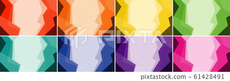 Background design with abstract patterns 61428491
