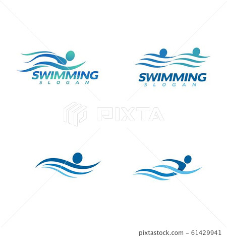swimming Vector illustration Icon - Stock Illustration [61429941] - PIXTA