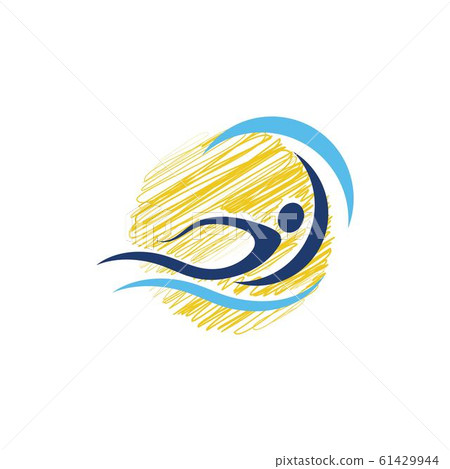 swimming Vector illustration Icon - Stock Illustration [61429944] - PIXTA