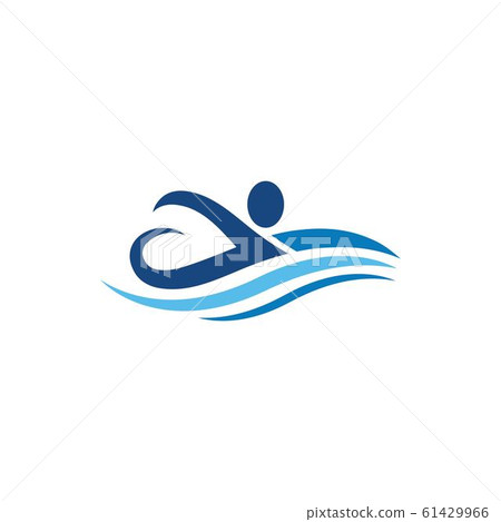 swimming Vector illustration Icon - Stock Illustration [61429966] - PIXTA