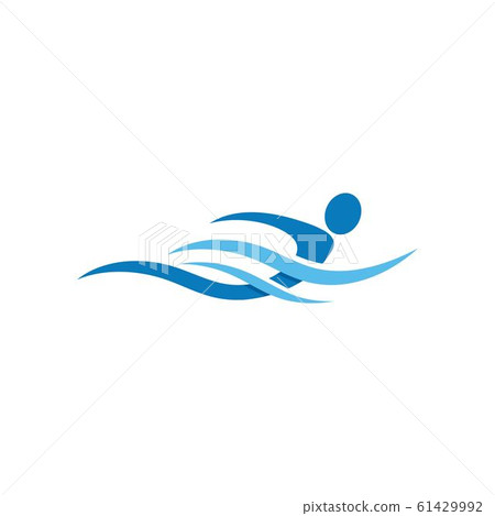 swimming Vector illustration Icon 61429992