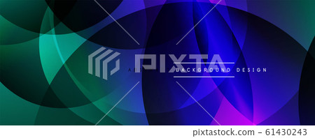 Dynamic trendy simple fluid color gradient abstract background with line effects. Vector Illustration For Wallpaper, Banner, Background, Card, Book Illustration, landing page 61430243