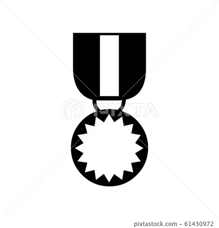 Cute Medal icon for banner, general design print Cute Medal icon for banner, general design print 61430972