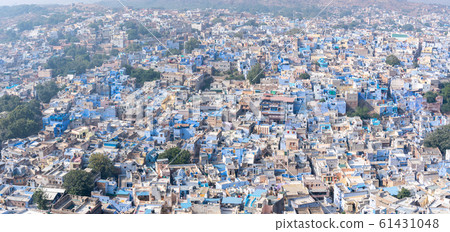 Panorama of the Blue City Jodhpur, India Panorama of the Blue City Jodhpur, India 61431048