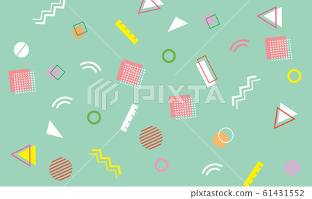 可愛的紡織圖案 61431552