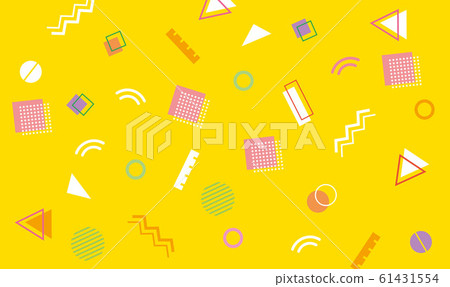 可愛的紡織圖案 61431554