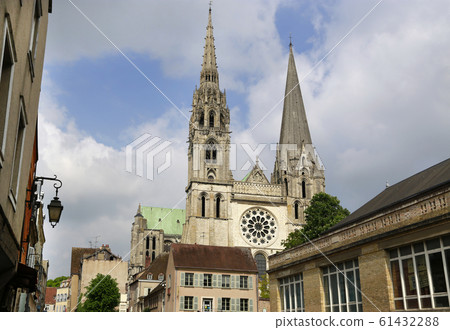 Cathedral of Notre-Dame in Chartres, France Cathedral of Notre-Dame in Chartres, France 61432288