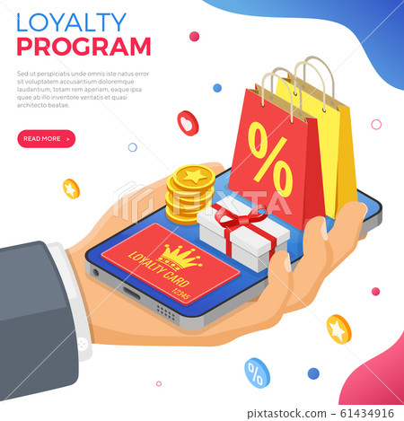 Customer Loyalty Programs Banner 61434916