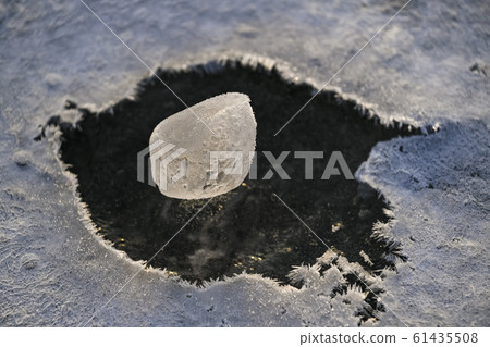Ice landscape Ice landscape 61435508