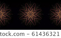 Mandala, oriental pattern 61436321