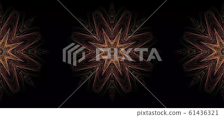 Mandala, oriental pattern Mandala, oriental pattern 61436321